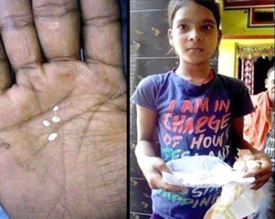 اشک هایی از جنس پنبه گریبانگیر دختر بچه هندی شد