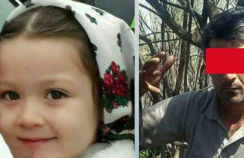 ماجرای قتل دختر بچه گلستانی 5 ساله آق قلایی و عکس قاتل وی